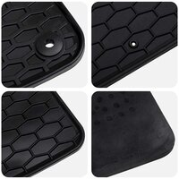 Automat 4 pcs Zwart Rubber 6