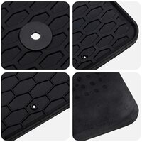 Automat 4 pcs Zwart Rubber 6