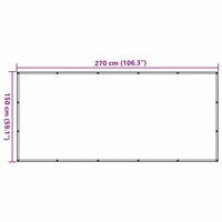 Aanhangwagennet 1,5x2,7 m HDPE groen 7
