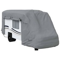 Camperhoezen 570x235x275 cm vliesvlies grijs 2