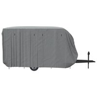 Caravanhoes 460x250x220 cm vliesvlies grijs 7