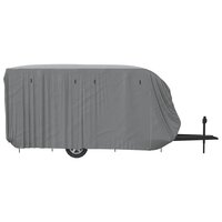 Caravanhoes 670x250x220 cm vliesvlies grijs 7