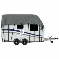 Caravan dakbedekking 600x300 cm vliesvlies grijs 6