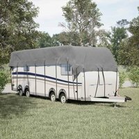 Caravan dakbedekking 900x300 cm vliesvlies grijs 3