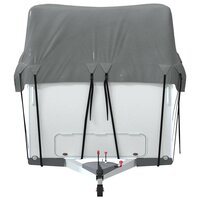 Caravan dakbedekking 1000x300 cm vliesvlies grijs 5