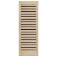 Kastdeur 2 pcs Naturel 110 x 2,1 x 39,5 cm Massief grenenhout 6