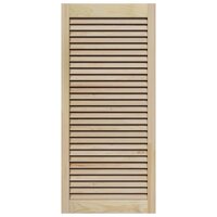 Kastdeur 2 pcs Naturel 49,5 x 2,1 x 110 cm Massief grenenhout 6