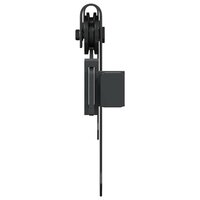 Ophangset voor schuifdeur 91 cm koolstofstaal 6