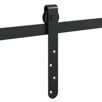 Ophangset voor schuifdeur 91 cm koolstofstaal 9