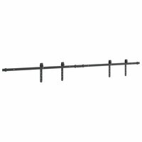 Ophangset voor schuifdeur 183 cm koolstofstaal 7