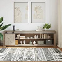 Ophangset voor schuifdeur 213 cm koolstofstaal 3