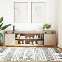 Ophangset voor schuifdeur 213 cm koolstofstaal 3