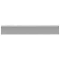 Handvat Effen 2 pcs Zilver 105.7 x 7.4 x 15.5 mm Aluminium 4