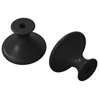Handvat 2 pcs Zwart &Oslash;30 mm Aluminium 2