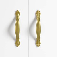 Handvat 2 pcs Goud 143 x 19,2 x 20 mm Zinklegering 6