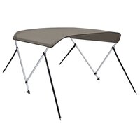 Biminitop 2 bogen 180x130x110 cm grijs 2