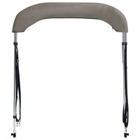 Biminitop 2 bogen 180x130x110 cm grijs 4