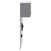Gereedschapskast set met plank 3 pcs Rood Gepoedercoat staal 8