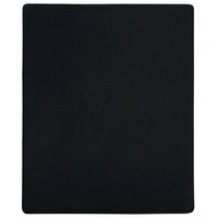 Hoeslaken jersey 100x200 cm katoen zwart 2