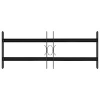 Raamhekwerk Zwart 76 x 30 cm Gepoedercoat staal 2