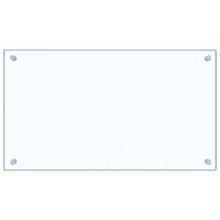 Spatschermen keuken 2 st 70x40 cm gehard glas transparant 4