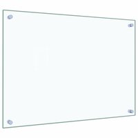 Spatschermen keuken 2 st 70x50 cm gehard glas transparant 5