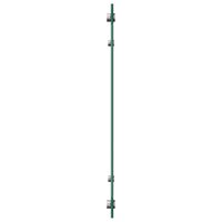 Spatschermen keuken 2 st 70x40 cm gehard glas zwart 6