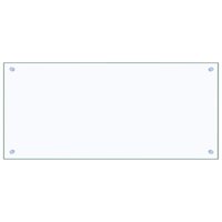 Keuken Spatscherm 2 pcs Doorzichtig 90 x 40 cm gehard glas 4