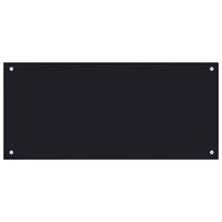 Keuken Spatscherm 2 pcs Zwart 90 x 40 cm gehard glas 4