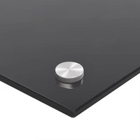 Keuken Spatscherm 2 pcs Zwart 90 x 40 cm gehard glas 6