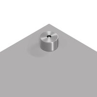 Keuken Spatscherm 2 pcs Lichtgrijs 70 x 40 cm gehard glas 9