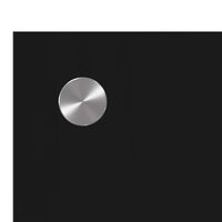 Keuken Achterwand 2 pcs Zwart 80 x 40 cm gehard glas 7