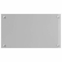 Keuken Spatscherm Lichtgrijs 70 x 40 cm gehard glas 2