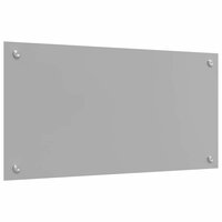 Keuken Spatscherm Lichtgrijs 80 x 40 cm gehard glas 4
