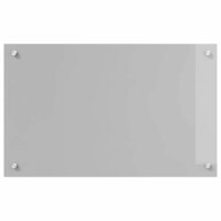 Keuken Spatscherm Lichtgrijs 80 x 50 cm gehard glas 4