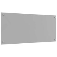 Keuken Spatscherm Lichtgrijs 90 x 40 cm gehard glas 4