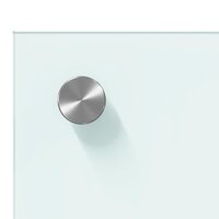 Keuken Spatscherm Wit 110 x 50 cm gehard glas 7