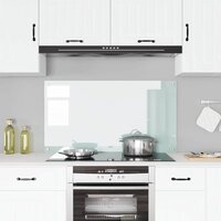 Keuken Spatscherm Wit 110 x 60 cm gehard glas 3