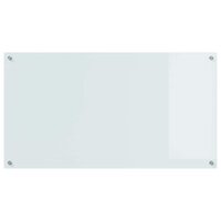 Keuken Spatscherm Wit 110 x 60 cm gehard glas 4