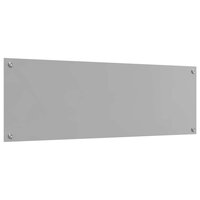 Keuken Spatscherm Lichtgrijs 120 x 40 cm gehard glas 4
