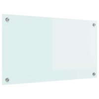 Keuken Achterwand Wit 70 x 40 cm gehard glas 2