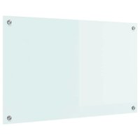 Keuken Achterwand Wit 80 x 50 cm gehard glas 2