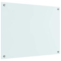 Keuken Achterwand Wit 80 x 60 cm gehard glas 6