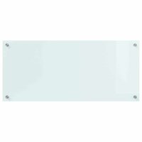 Keuken Achterwand Wit 90 x 40 cm gehard glas 4