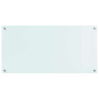 Keuken Achterwand Wit 100 x 50 cm gehard glas 4
