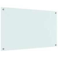 Keuken Achterwand Wit 100 x 60 cm gehard glas 6