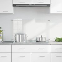 Keuken Achterwand Doorzichtig 90 x 50 cm gehard glas 3