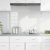 Keuken Achterwand Doorzichtig 100 x 60 cm gehard glas 3