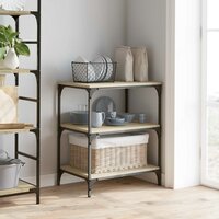 Keukentrolley Sonoma Eiken 60 x 41 x 76 cm Bewerkt hout 4