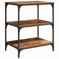 Keukentrolley Oud Hout 60 x 41 x 76 cm Bewerkt hout 5